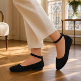 Ballerines Mary Jane à Bout Carré