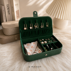 Boîte à Bijoux de Voyage en Velours