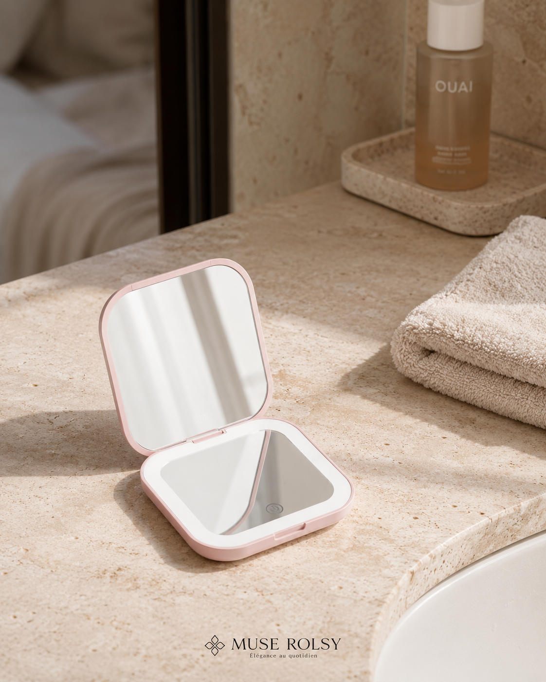 Miroir Compact Lumineux
