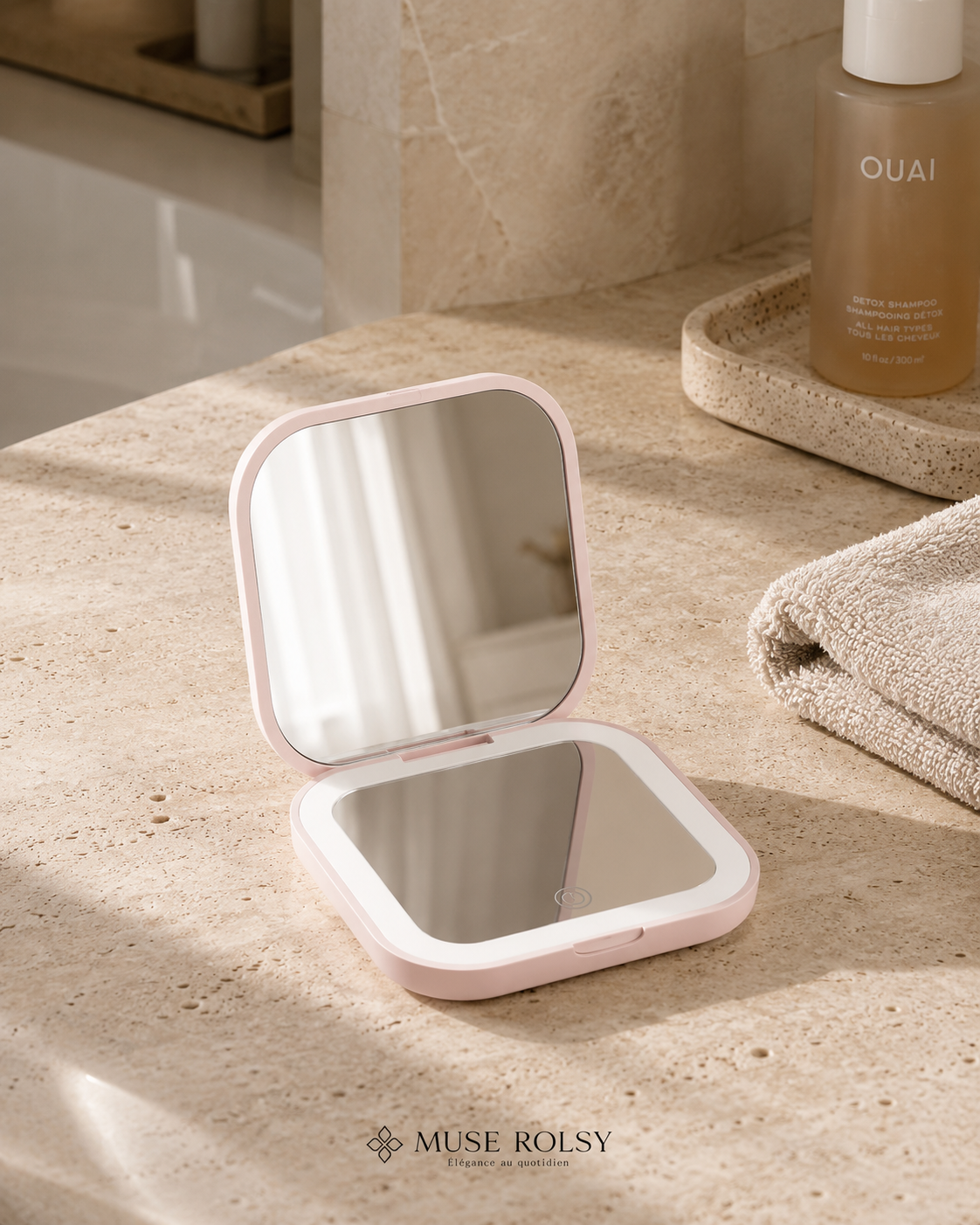 Miroir Compact Lumineux