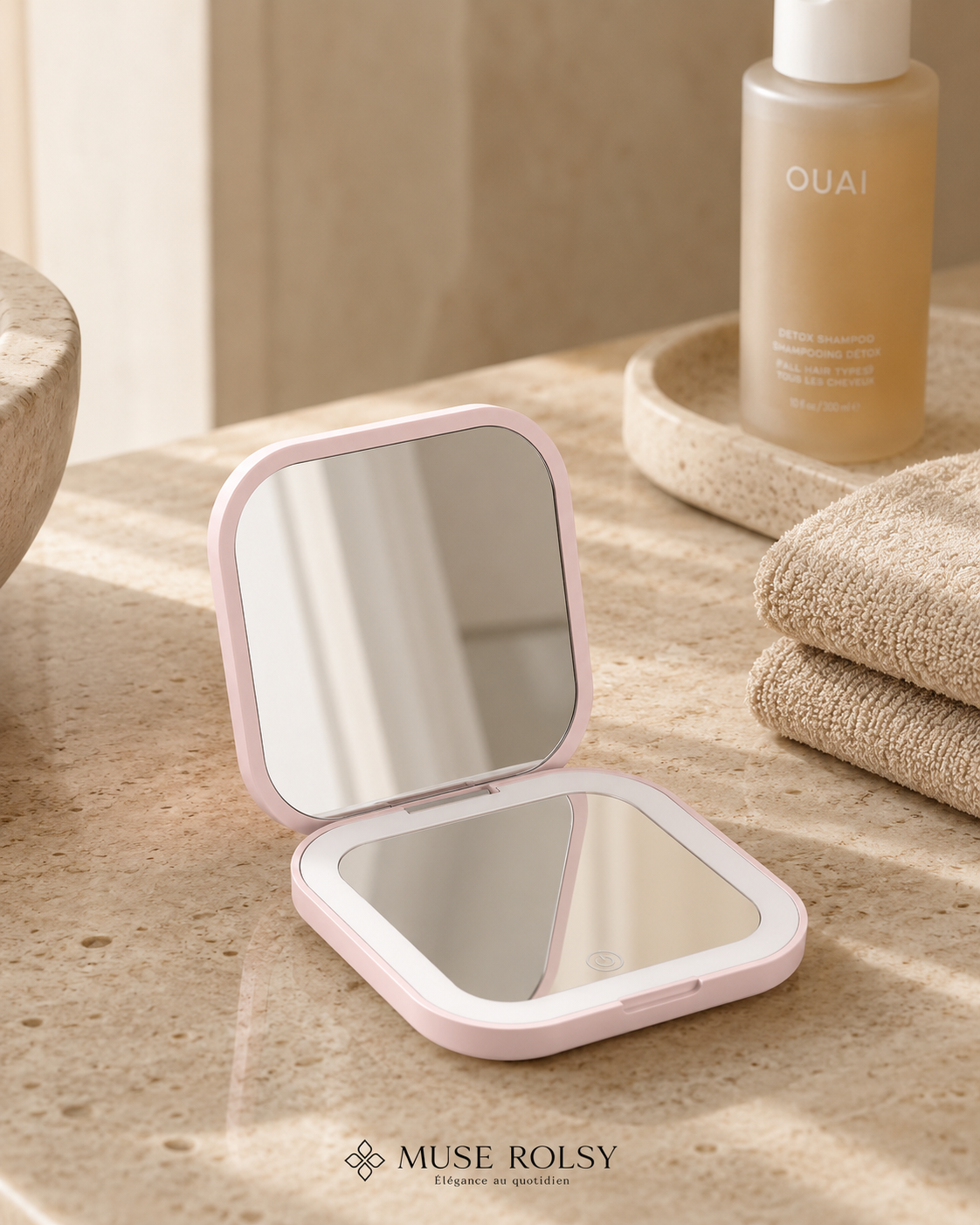 Miroir Compact Lumineux