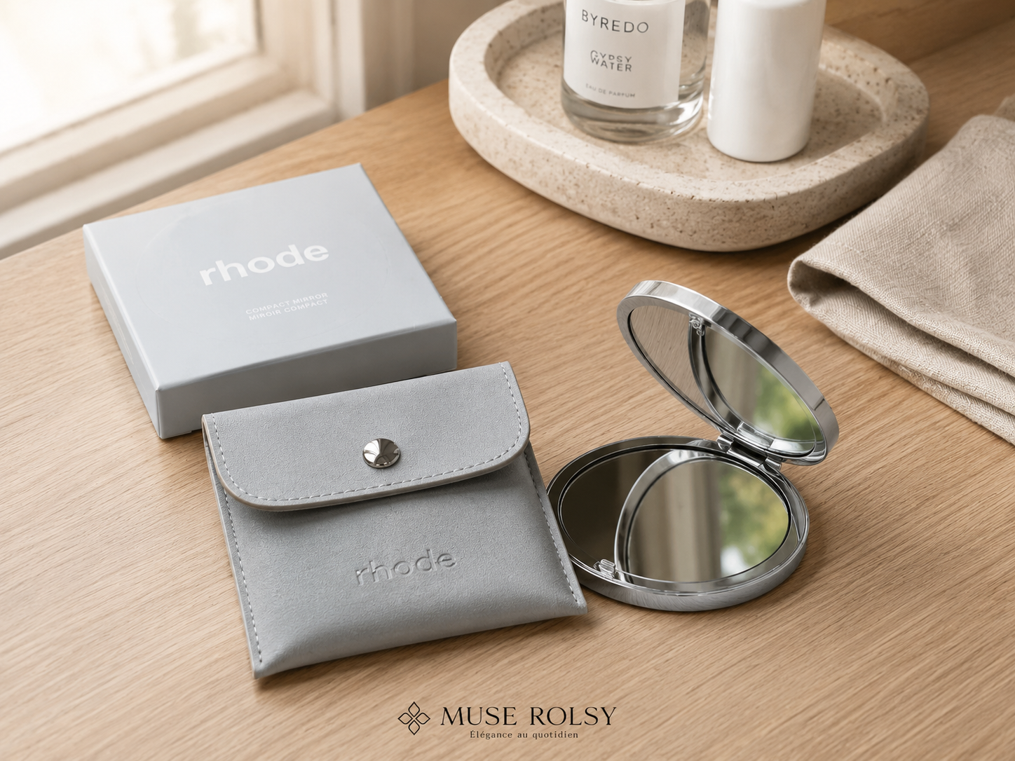 Miroir de Poche Signature