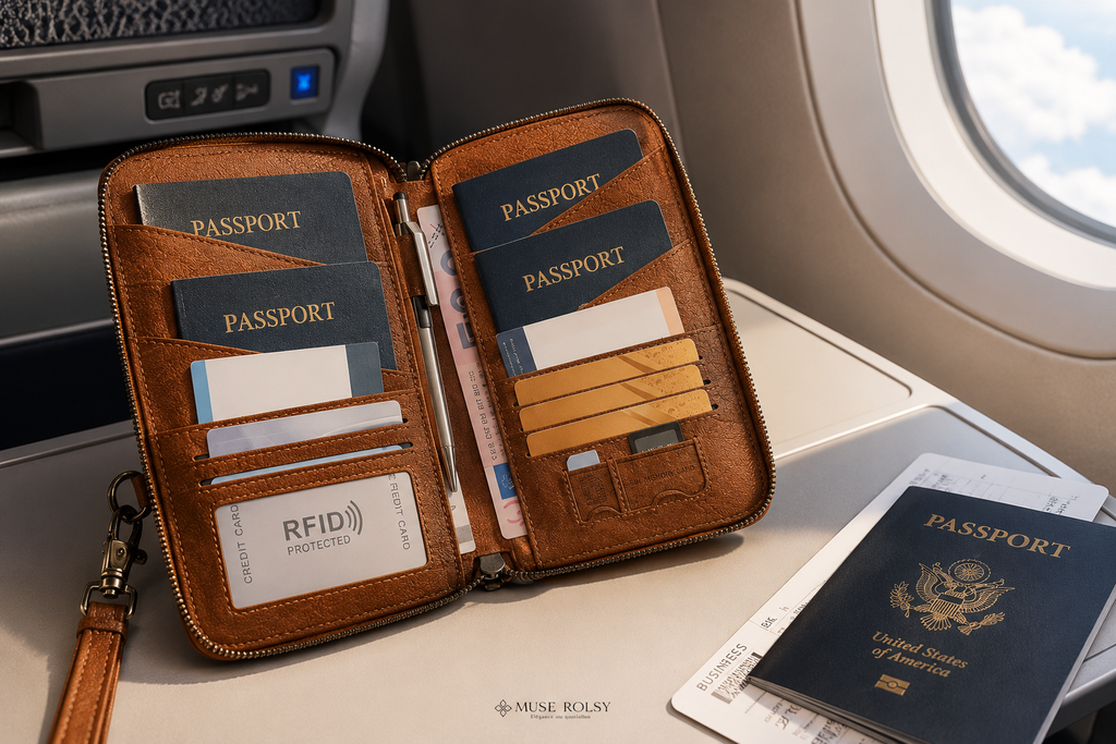 Portefeuille de Voyage RFID