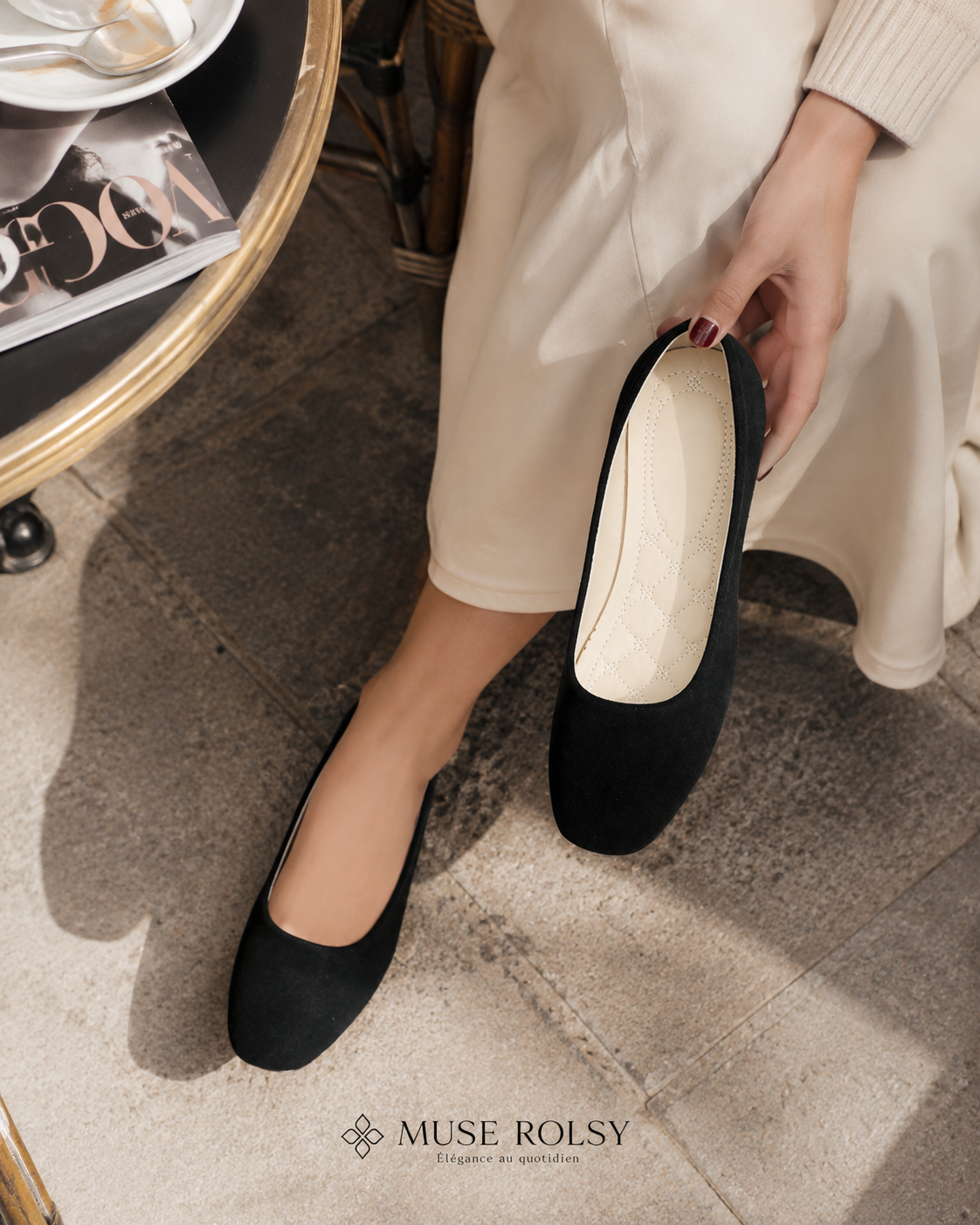 Mocassins en Daim