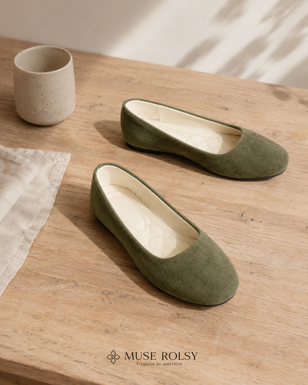 Mocassins en Daim