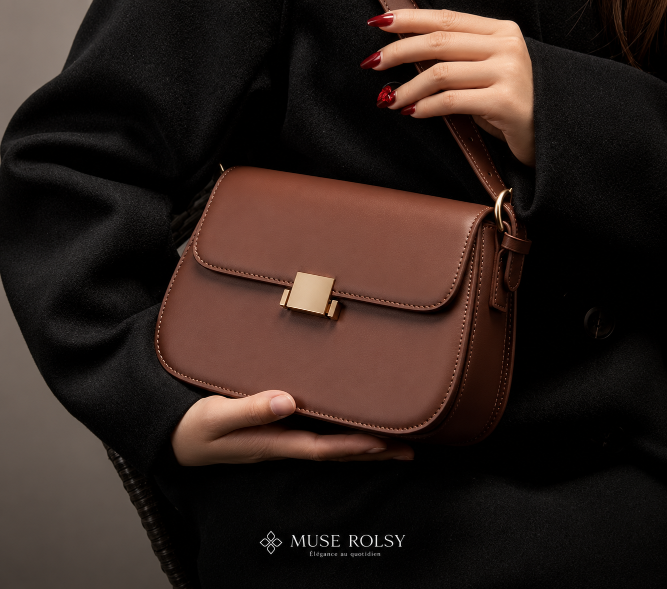 Petit Sac Bandoulière Femme en Cuir