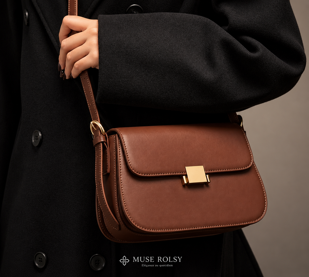 Petit Sac Bandoulière Femme en Cuir
