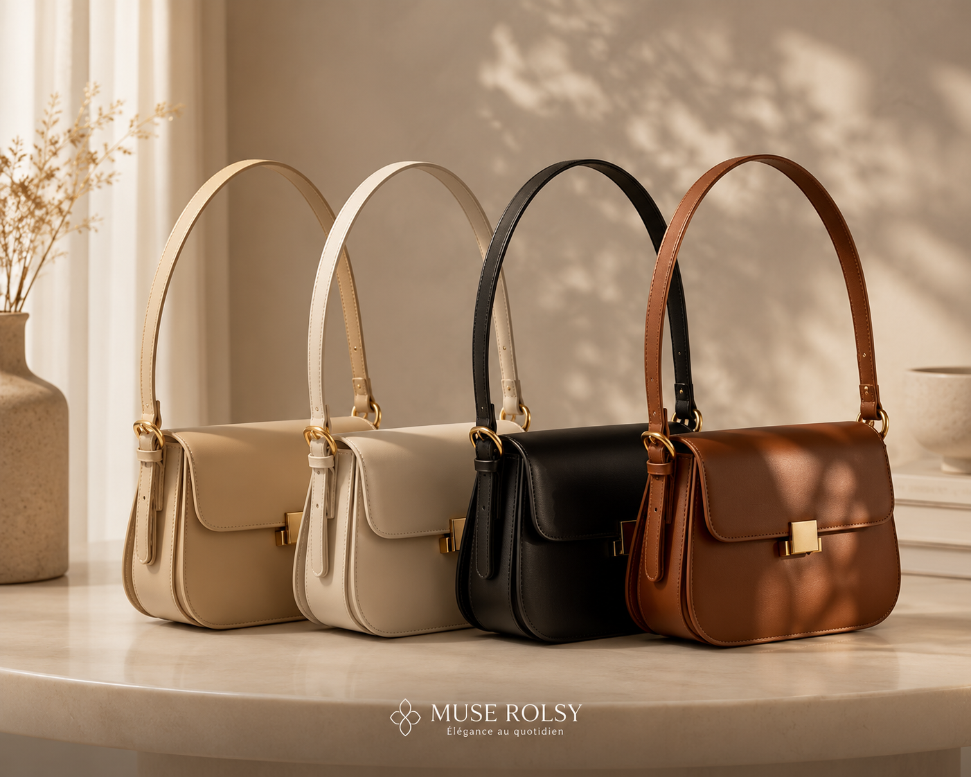 Petit Sac Bandoulière Femme en Cuir