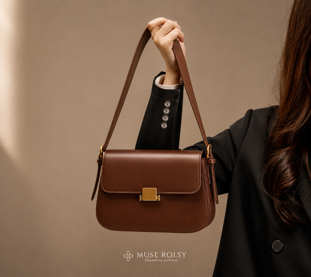 Petit Sac Bandoulière Femme en Cuir