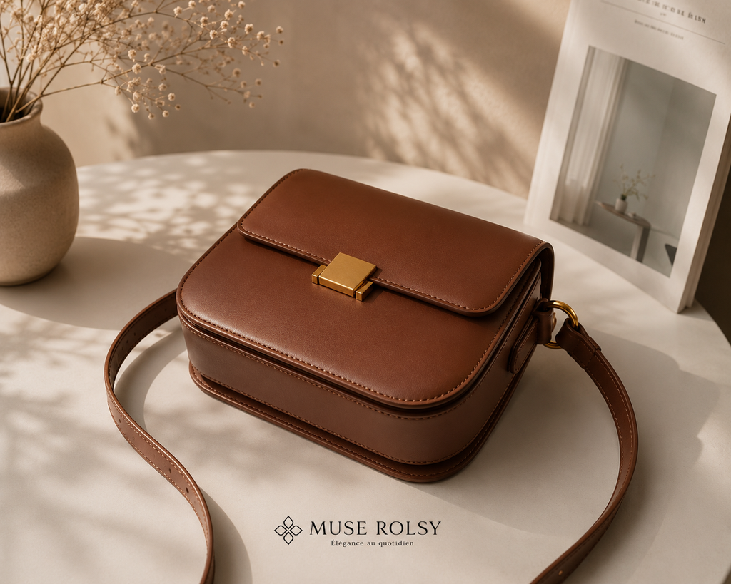 Petit Sac Bandoulière Femme en Cuir