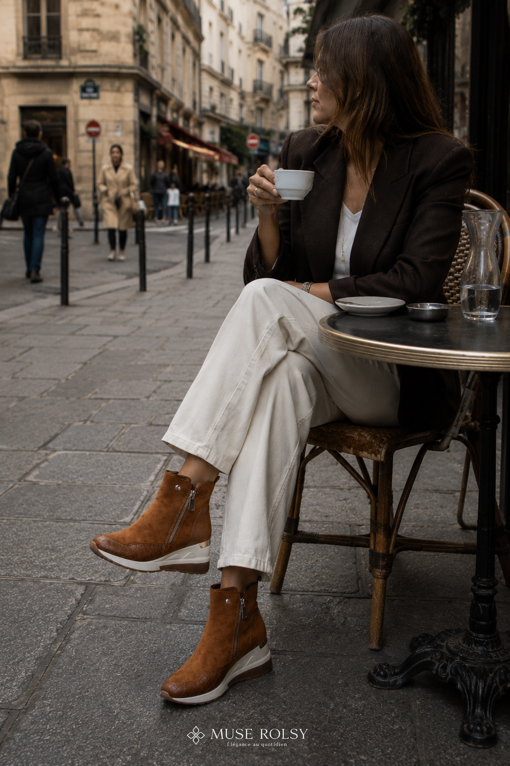 Bottines Noires Élégantes