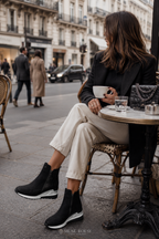 Bottines Noires Élégantes