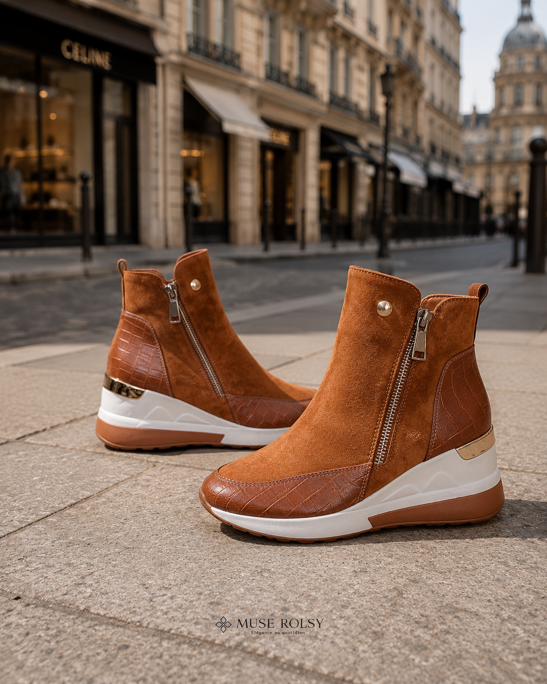 Bottines Noires Élégantes