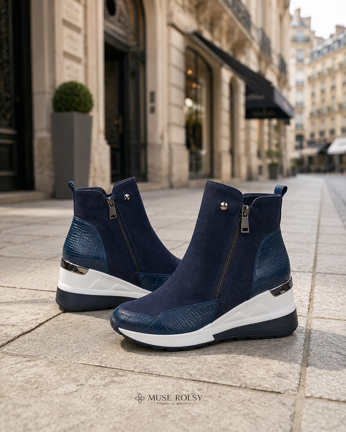 Bottines Noires Élégantes