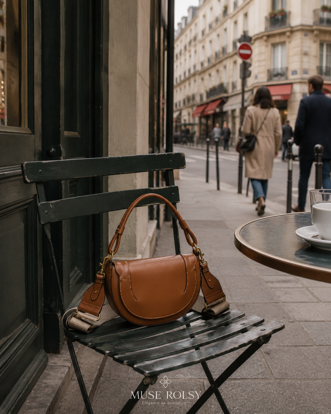 Sac Bandoulière Vintage en Cuir