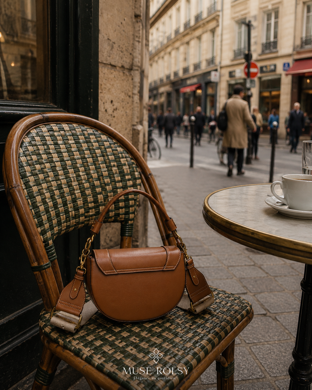 Sac Bandoulière Vintage en Cuir