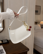 Sac Épaule Bordeaux Minimaliste