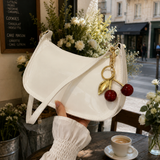 Sac Épaule Bordeaux Minimaliste