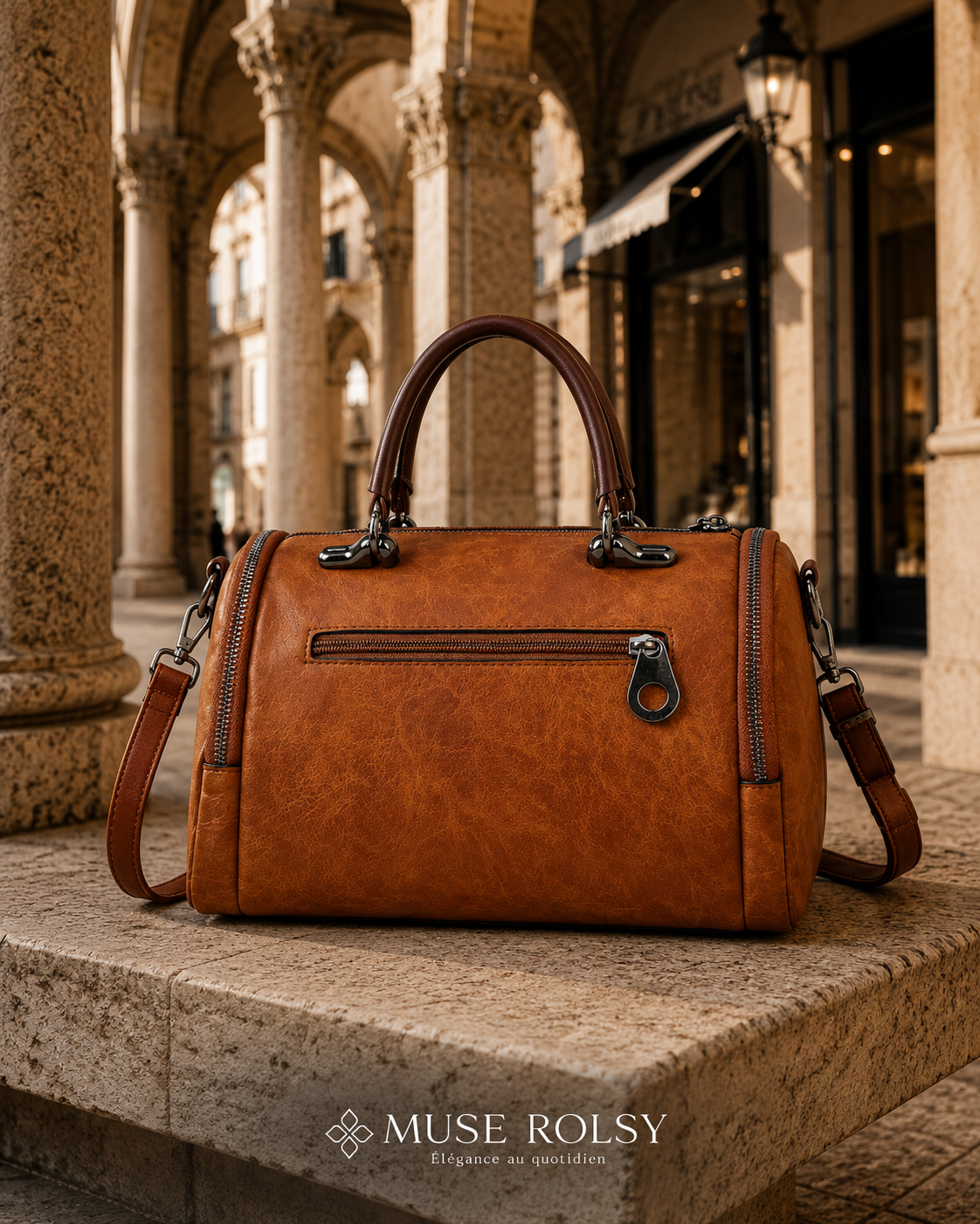 Grand Sac à Main avec Bandoulière Amovible et Réglable