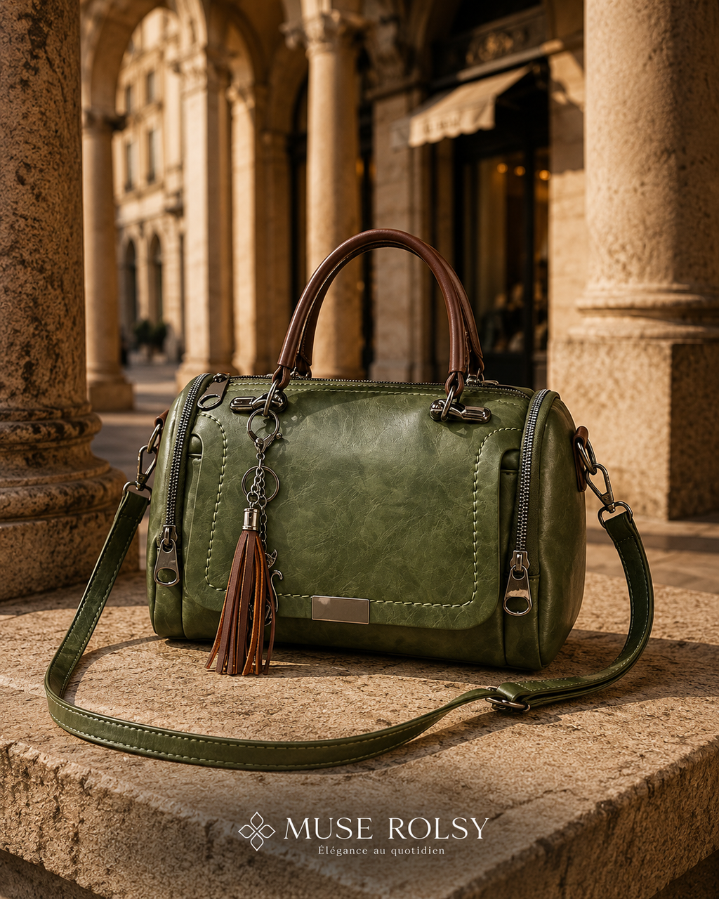 Grand Sac à Main avec Bandoulière Amovible et Réglable