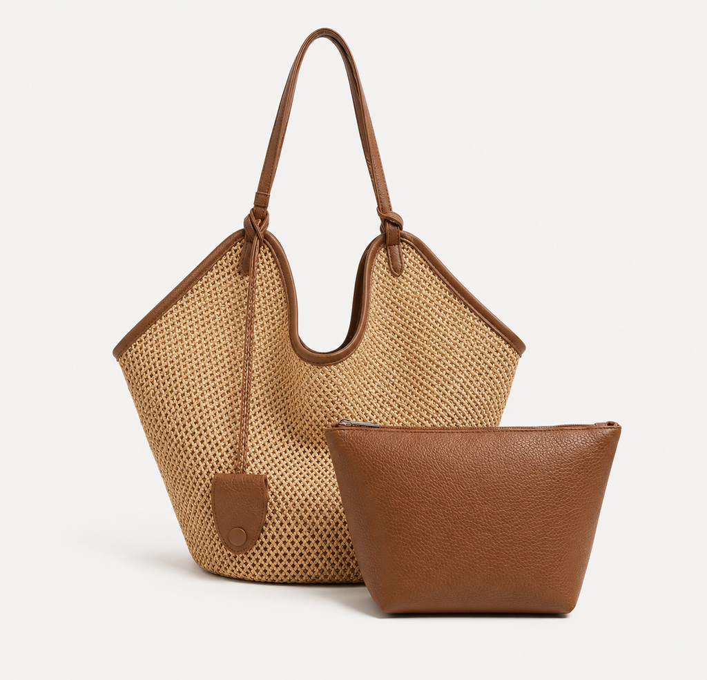 Sac Cabas Tressé