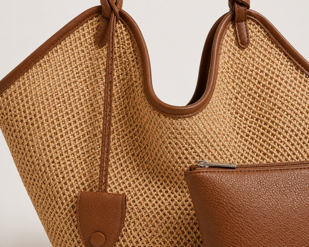 Sac Cabas Tressé