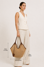 Sac Cabas Tressé