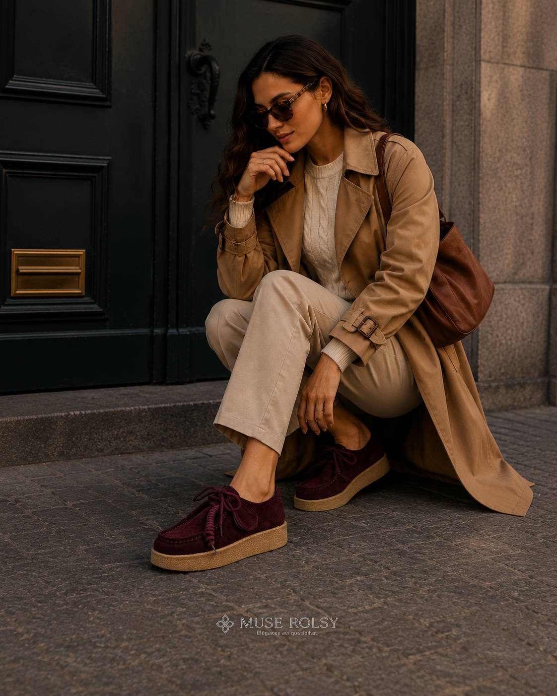 Mocassins Femme en Daim