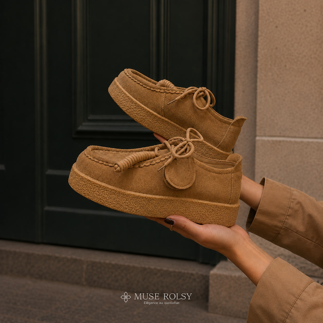 Mocassins Femme en Daim