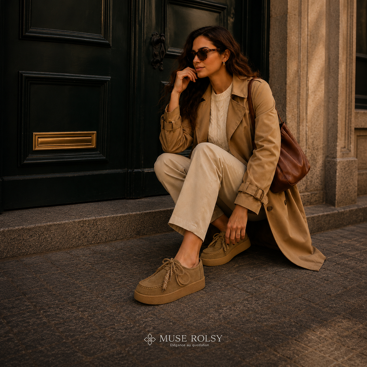 Mocassins Femme en Daim