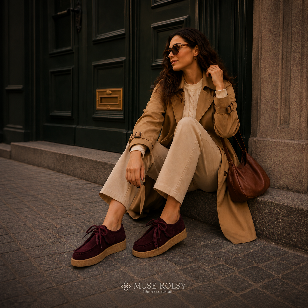 Mocassins Femme en Daim