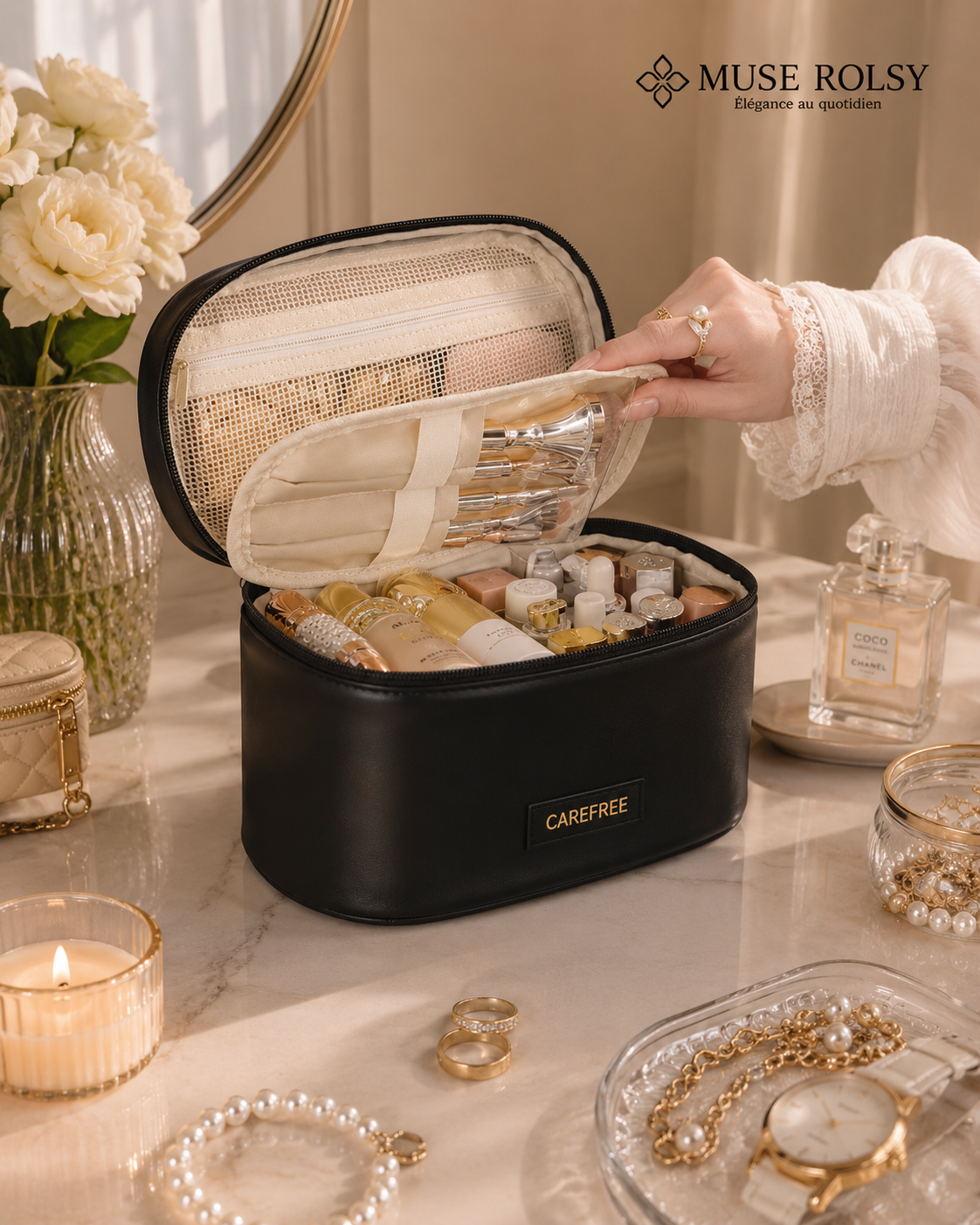 Mallette de Maquillage Grand Format Prestige™