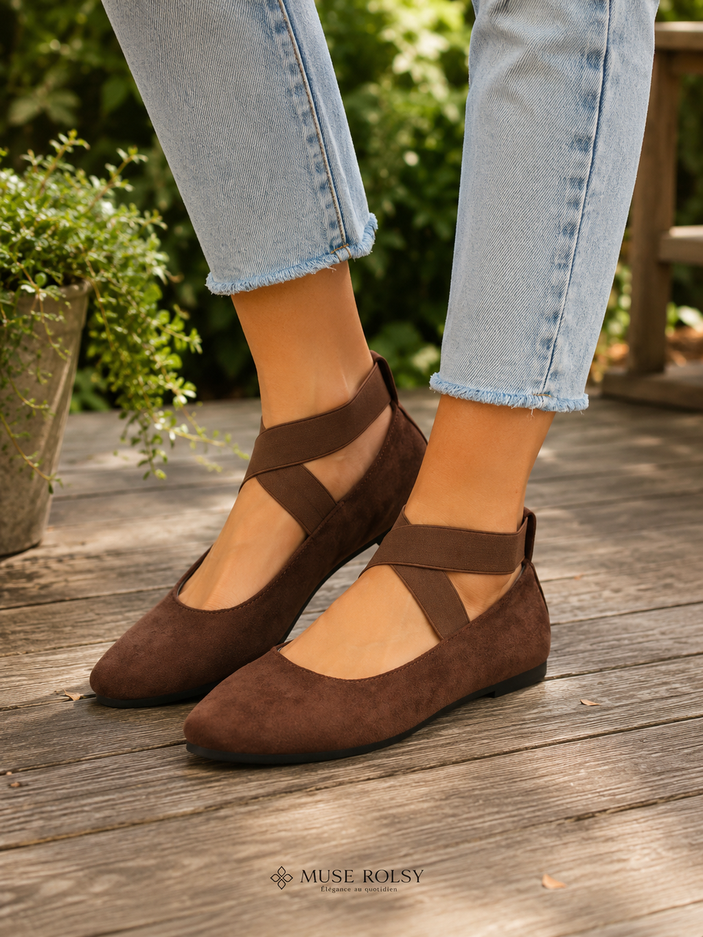 Ballerines Noires Minimalistes