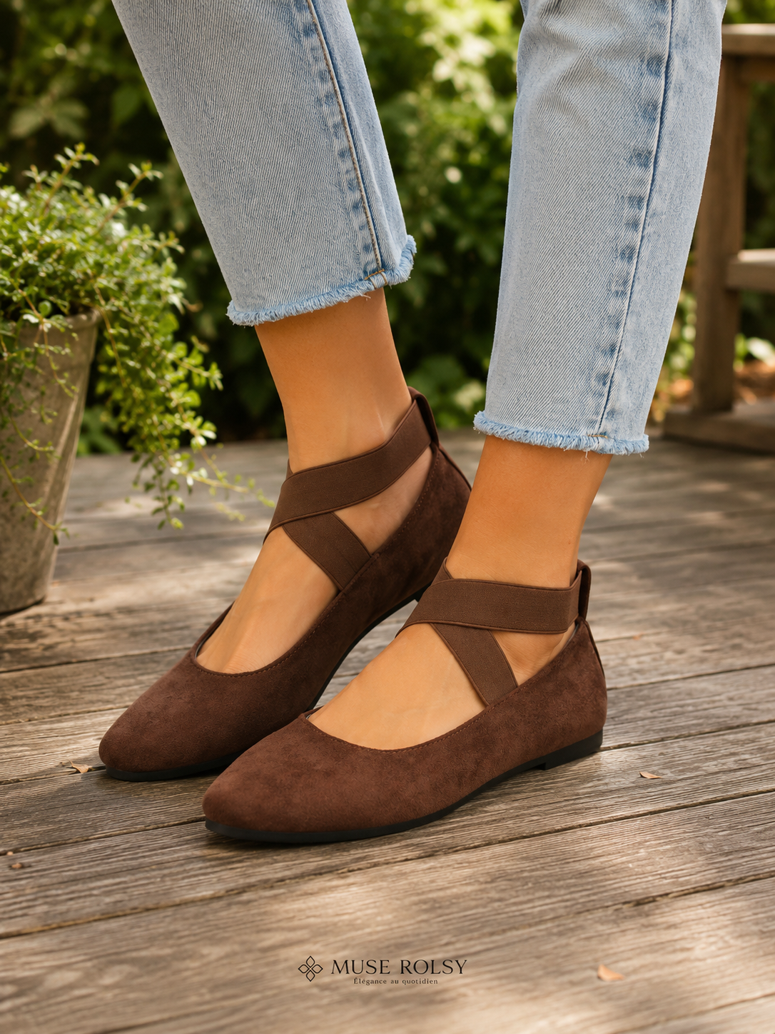 Ballerines Noires Minimalistes