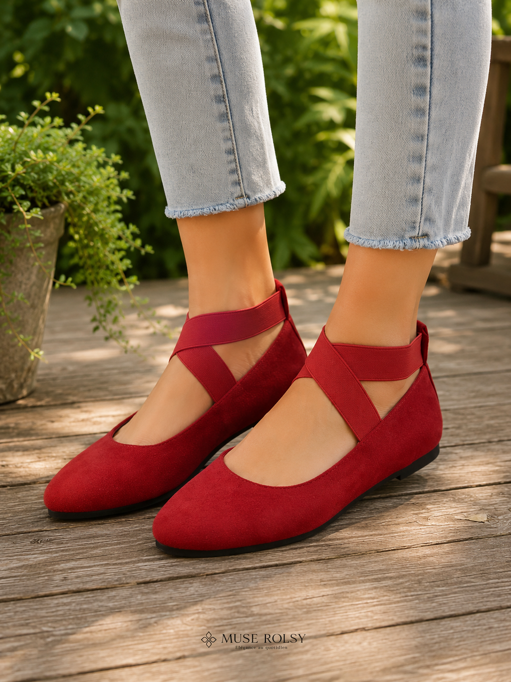 Ballerines Noires Minimalistes