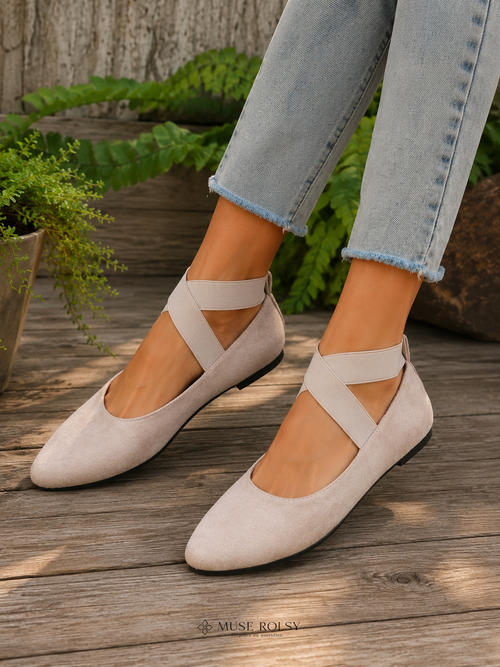 Ballerines Noires Minimalistes