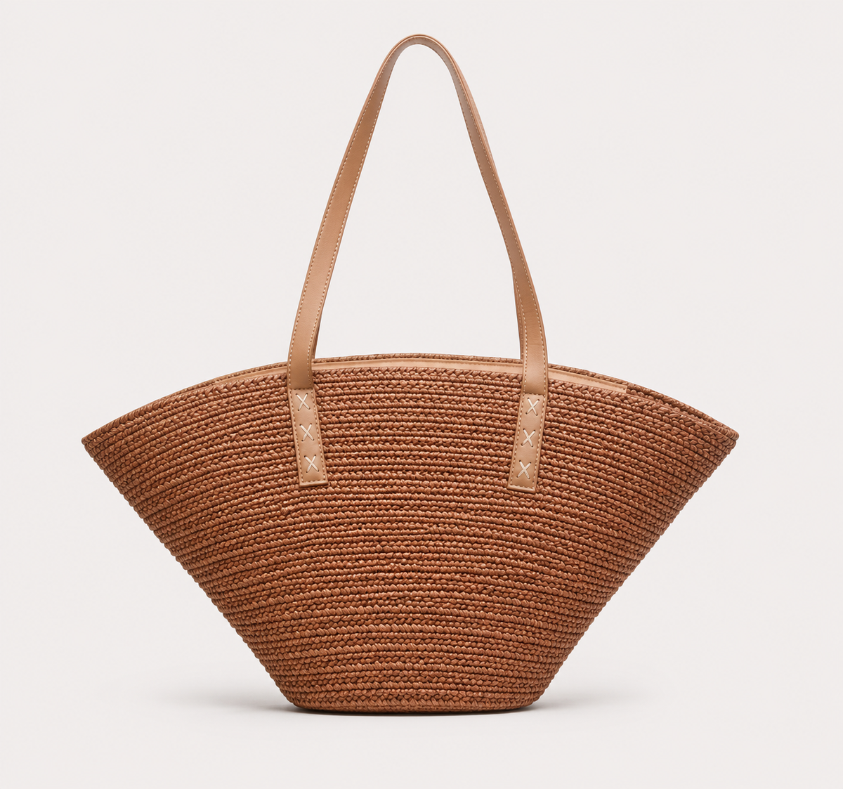 Raffia Tote Bags For Women Straw Crochet Bucket Shoulder Bags Large Capacity Shopper Totes 2026 Summer Latest Designer Handbags