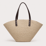 Raffia Tote Bags For Women Straw Crochet Bucket Shoulder Bags Large Capacity Shopper Totes 2026 Summer Latest Designer Handbags
