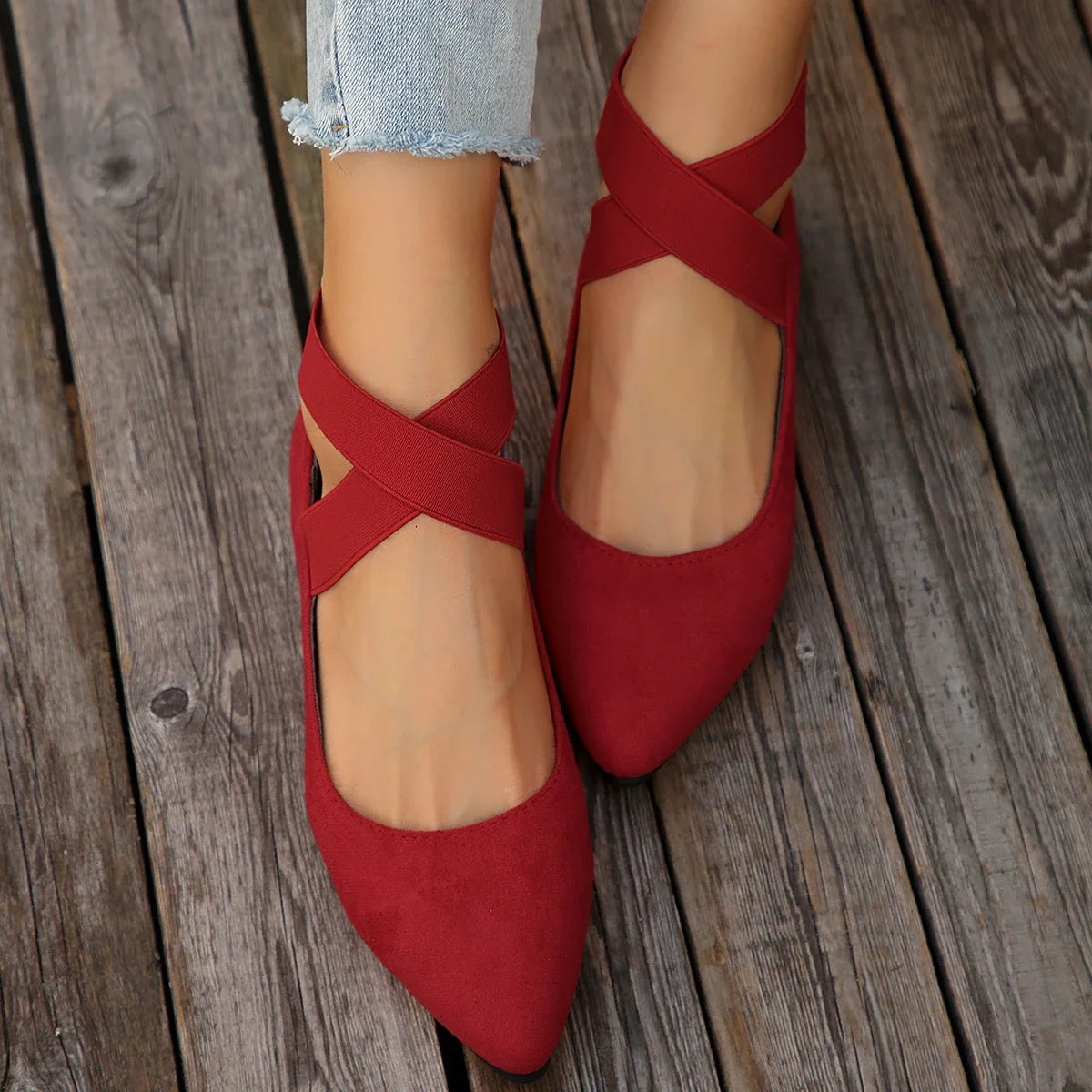 Ballerines Noires Minimalistes